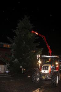 29.11.2017 Christbaumaufstellen